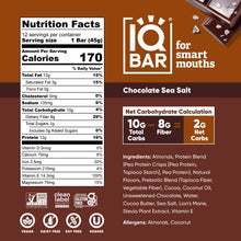 Load image into Gallery viewer, Chocolate Sea Salt (12 Bars)
