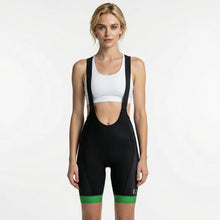 Load image into Gallery viewer, Women's Bib Shorts | Navy Blue Polka Dot
