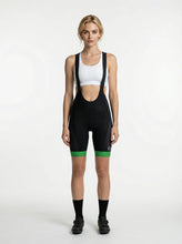 Load image into Gallery viewer, Women's Bib Shorts | Navy Blue Polka Dot
