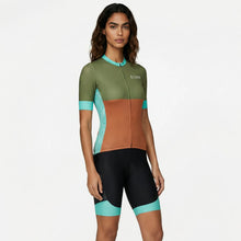 Load image into Gallery viewer, Women's Bib Shorts | Green Core
