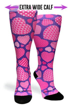 Load image into Gallery viewer, Crazy Hearts - (Standard &amp; Extra Wide)
