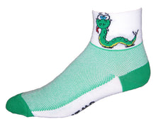 Load image into Gallery viewer, GIZMO Socks - Snake - White - Small only
