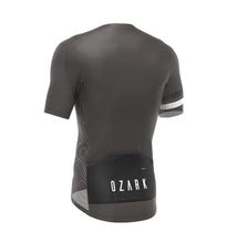 Load image into Gallery viewer, Men’s Charcoal Core Jersey – Breathable Performance Fit with Full-Length Ventilation and Ample Storage
