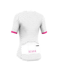 Load image into Gallery viewer, Women's Short Sleeve Jersey | White Polka Dot
