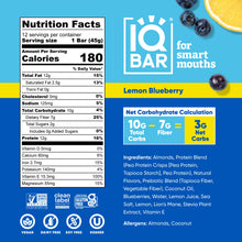 Load image into Gallery viewer, Lemon Blueberry (12 Bars)
