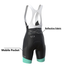 Load image into Gallery viewer, Women's Bib Shorts | Green Core

