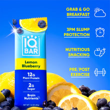 Load image into Gallery viewer, Lemon Blueberry &amp; Matcha Chai (24 Bars)
