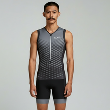 Load image into Gallery viewer, Men's Team Kona Triathlon Race Suit — Sleeveless Performance Tri Suit
