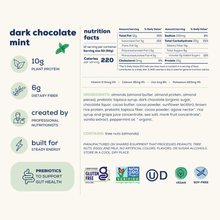 Load image into Gallery viewer, dark chocolate mint energy bars
