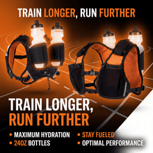 Load image into Gallery viewer, Running Hydration Pack – HydraQuiver Vest Pack 2 (VP2 2.0): Marathon, Ironman &amp; Ultra
