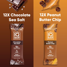 Load image into Gallery viewer, Chocolate Sea Salt &amp; Peanut Butter Chip (24 Bars)
