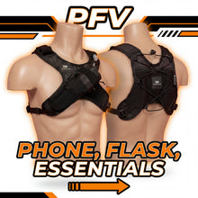 Load image into Gallery viewer, Phone. Flask. Vest. PFV V2.0: Ideal for running and riding less than 2 hours.
