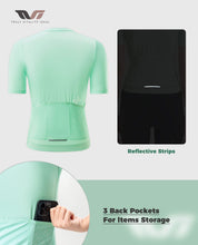 Load image into Gallery viewer, Women's TVI Solid Color Short-Sleeve Cycling Jersey
