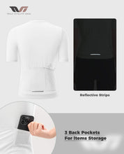 Load image into Gallery viewer, Women's TVI Solid Color Short-Sleeve Cycling Jersey
