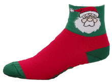 Load image into Gallery viewer, GIZMO Socks - Santa Claus - Green - Small only
