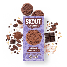 Load image into Gallery viewer, Skout Organic Double Chocolate Soft Baked Cookies
