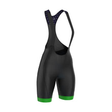Load image into Gallery viewer, Women's Bib Shorts | Navy Blue Polka Dot
