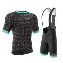 Load image into Gallery viewer, Ozark Cycling Men’s Jersey – Black Polka Dot Performance Fit with Full-Length Ventilation and Ample Storage
