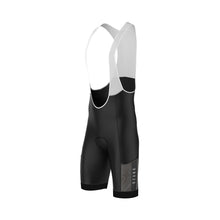 Load image into Gallery viewer, Men’s Core Charcoal Bib Shorts – Performance Fit, Comfort, and Endurance Support
