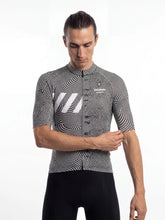 Load image into Gallery viewer, Men's Cycling Jersey-Optical Warp Check
