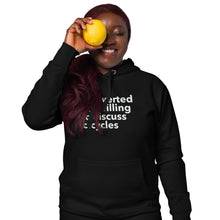 Load image into Gallery viewer, Introverted But Willing To Discuss Bicycles Unisex Hoodie
