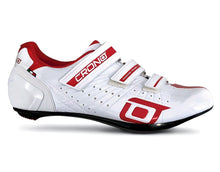 Load image into Gallery viewer, CRONO CR4 Road Cycling Shoes - White/Red
