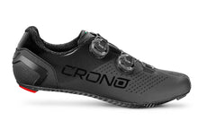 Load image into Gallery viewer, CRONO CR2 Road Cycling Shoes - Black 02 - sizes 45 &amp; 46
