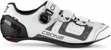 Load image into Gallery viewer, CRONO CR3 Road Cycling Shoes - White - Sizes 37, 38 &amp; 41
