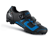 Load image into Gallery viewer, CRONO CX3 MTB Cycling Shoes - Black/Blue - Sizes 42 &amp; 44.5
