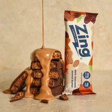 Load image into Gallery viewer, dark chocolate peanut butter energy bars
