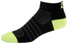 Load image into Gallery viewer, GIZMO Socks - G-Tech 1.0 - Black/Neon Yellow - Small Only
