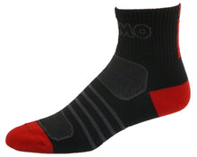 Load image into Gallery viewer, GIZMO Socks - G-Tech 2.5 - Black/Red - Small Only
