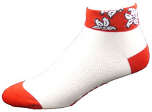 Load image into Gallery viewer, GIZMO Socks - Hawaiian - Red - Small only
