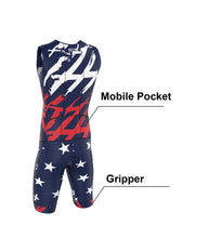 Load image into Gallery viewer, Men's Kona All American Triathlon Race Suit
