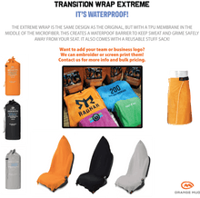 Load image into Gallery viewer, Transition Wrap Extreme: Waterproof Seat Cover and Changing Towel
