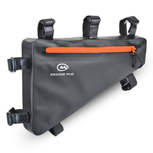 Load image into Gallery viewer, Bike Frame Bag, Welded Seams, TPU Coated, Black
