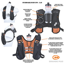 Load image into Gallery viewer, Running Hydration Pack – HydraQuiver Vest Pack 1 (VP1 3.0): Road, Trail &amp; Triathlon
