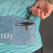 Load image into Gallery viewer, Ozark Cycling Men’s Teal Core Road Jersey – Breathable, Performance Fit with Four-Pocket Storage
