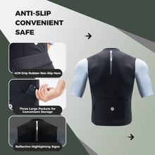 Load image into Gallery viewer, Men's Breathable Short-Sleeve Cycling Jersey
