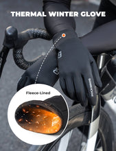 Load image into Gallery viewer, Full finger winter cycling gloves
