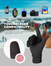Load image into Gallery viewer, Full finger winter cycling gloves
