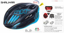 Load image into Gallery viewer, SH+ Shalimar Gravel Helmet - Black / Blue
