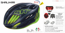Load image into Gallery viewer, SH+ Shalimar Gravel Helmet - Black / Green

