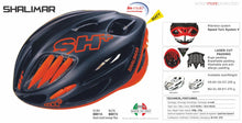 Load image into Gallery viewer, SH+ Shalimar Gravel Helmet - Black / Orange
