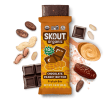 Load image into Gallery viewer, Skout Organic Chocolate Peanut Butter Protein Bar
