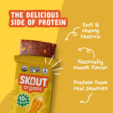 Load image into Gallery viewer, Skout Organic Peanut Butter Protein Bar Bundle - 15 Pack
