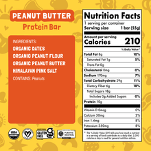 Load image into Gallery viewer, Skout Organic Peanut Butter Protein Bar
