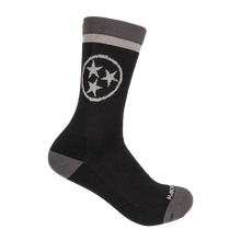 Load image into Gallery viewer, Socks - Rocky Top Black/Grey
