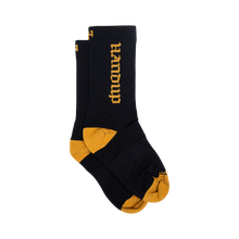 Load image into Gallery viewer, Socks - OE Logo Black/Gold
