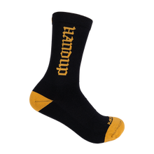 Load image into Gallery viewer, Socks - OE Logo Black/Gold

